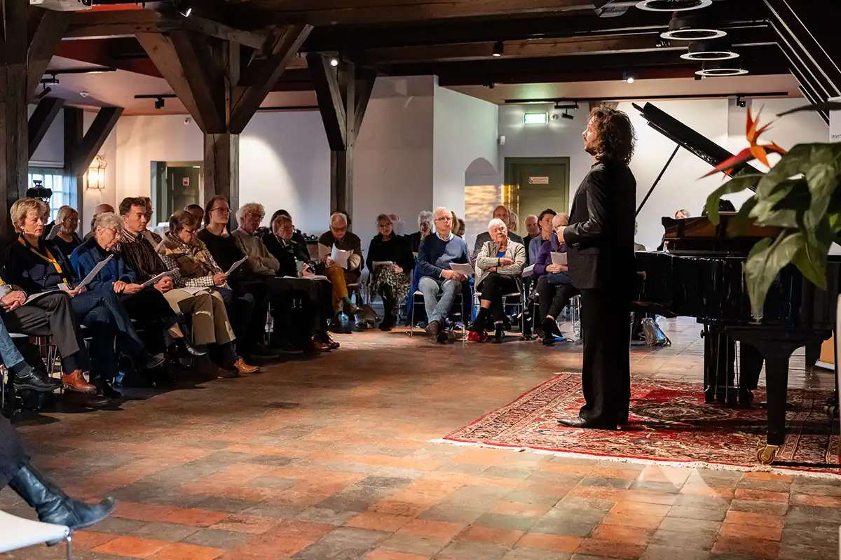 Bariton Giacomo Schmidt en pianist Jong Sun Woo / © Mel Boas - Boasphoto.nl